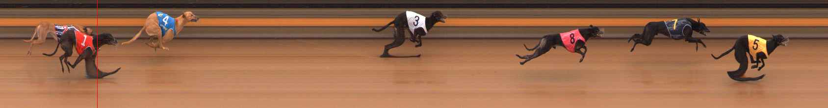 Photo finish for Ballarat Race 3