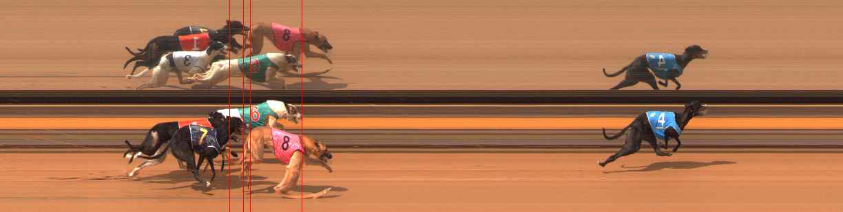 Photo finish for Ballarat Race 13