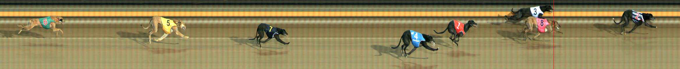 Photo finish for Ballarat Race 5