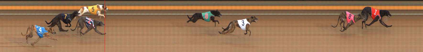 Photo finish for Ballarat Race 3