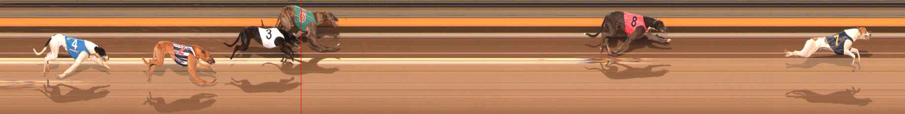 Photo finish for Ballarat Race 1