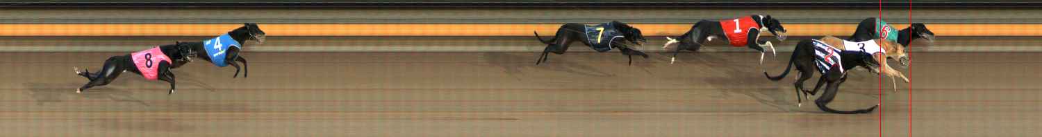 Photo finish for Ballarat Race 8