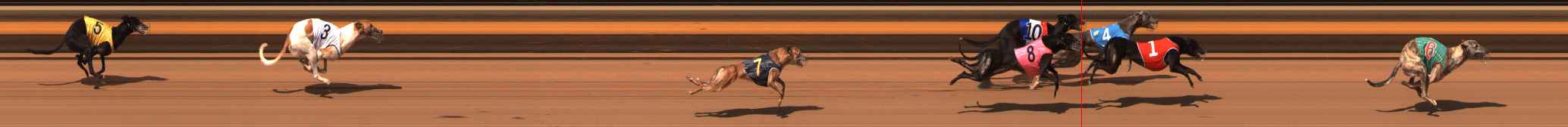Photo finish for Ballarat Race 1