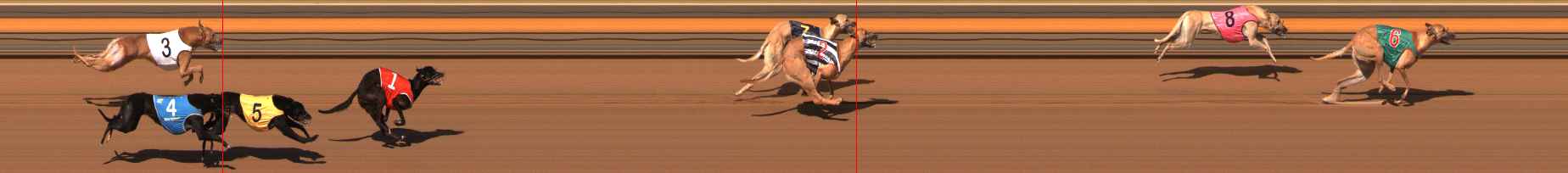Photo finish for Ballarat Race 3