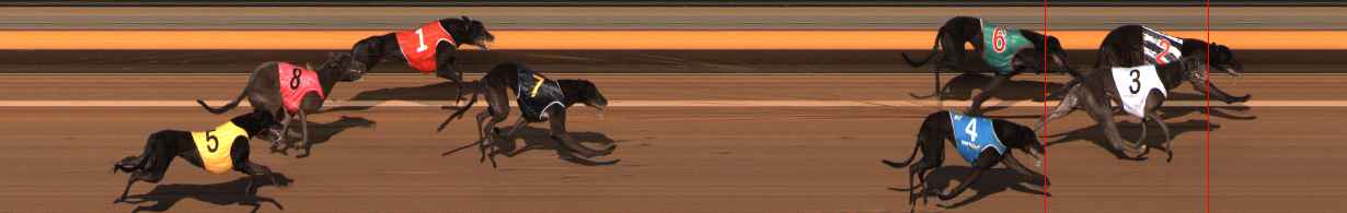 Photo finish for Ballarat Race 7