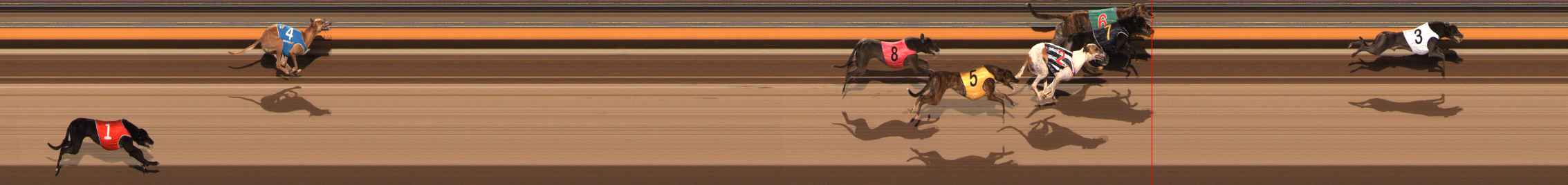 Photo finish for Ballarat Race 9