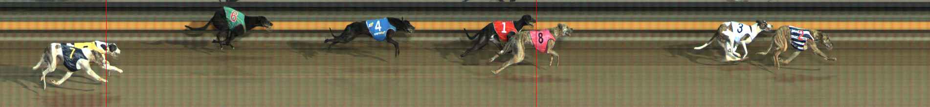 Photo finish for Ballarat Race 6