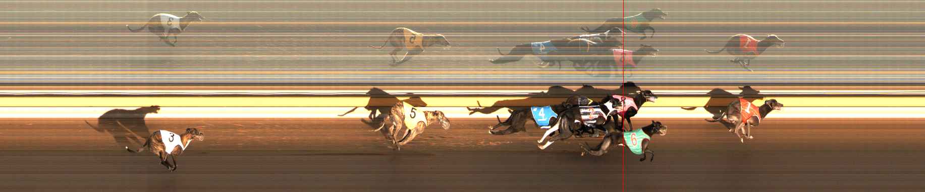 Photo finish for Ballarat Race 6