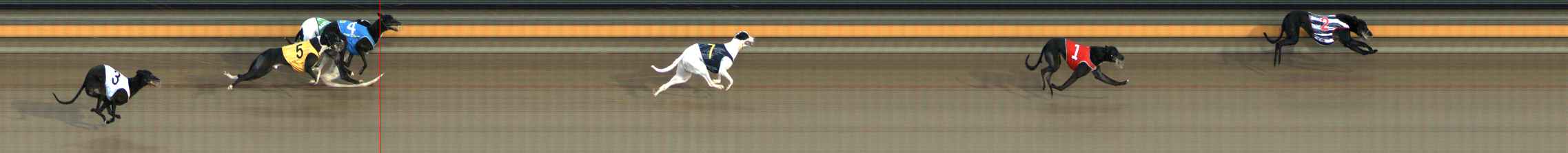 Photo finish for Ballarat Race 8