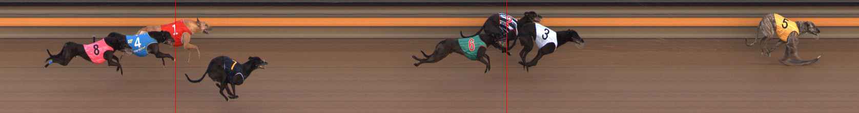 Photo finish for Ballarat Race 5