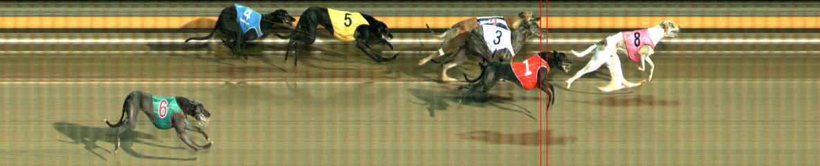 Photo finish for Ballarat Race 8