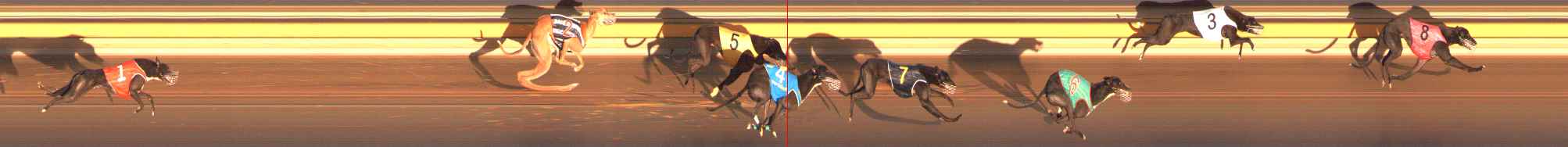 Photo finish for Ballarat Race 3