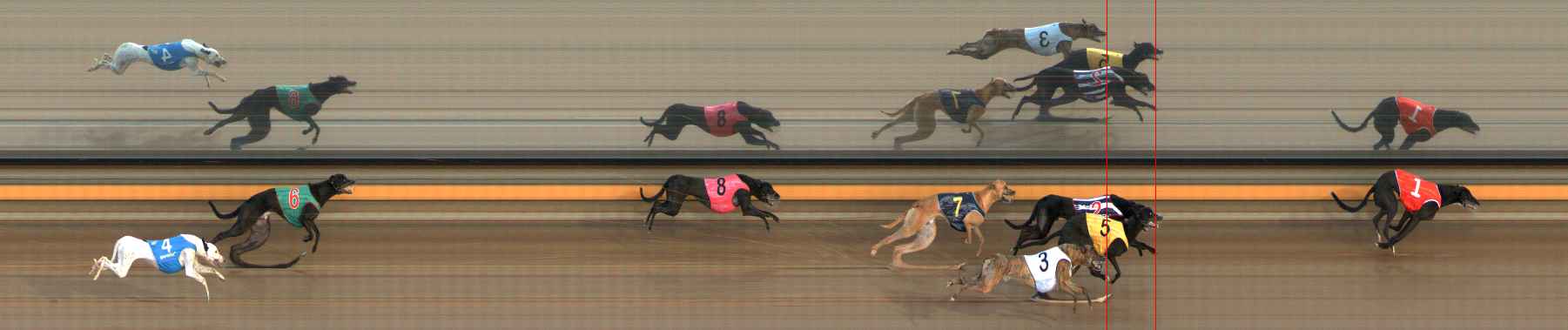 Photo finish for Ballarat Race 5