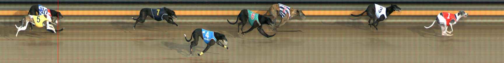 Photo finish for Ballarat Race 6