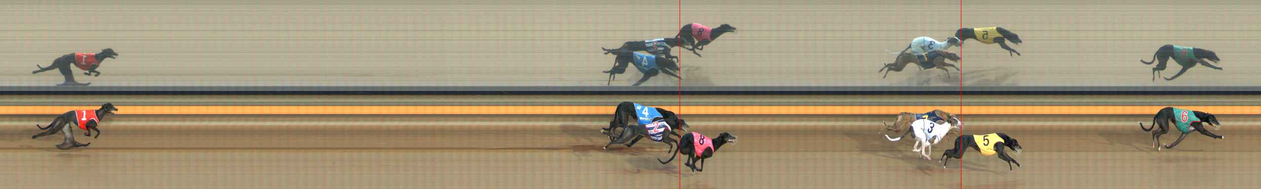 Photo finish for Ballarat Race 6