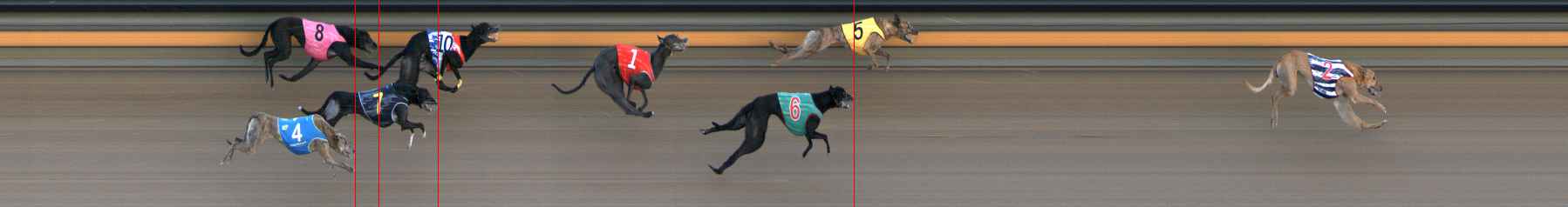 Photo finish for Ballarat Race 6
