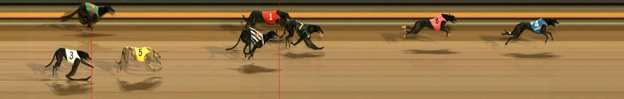 Photo finish for Ballarat Race 9