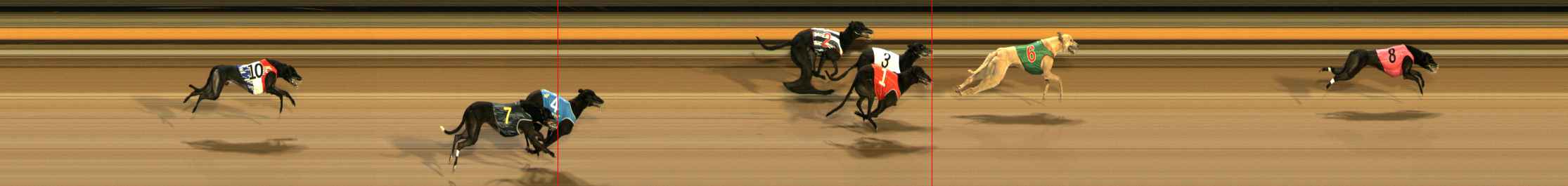 Photo finish for Ballarat Race 14