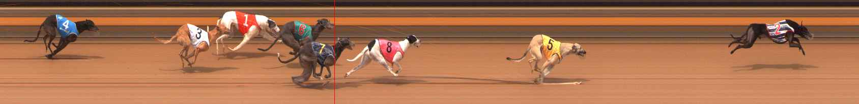 Photo finish for Ballarat Race 3