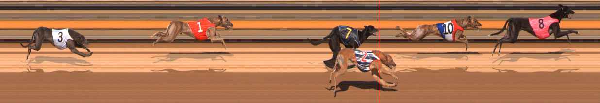Photo finish for Ballarat Race 10