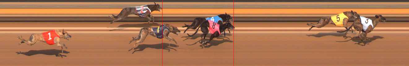 Photo finish for Ballarat Race 12