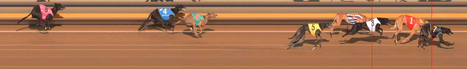 Photo finish for Ballarat Race 13