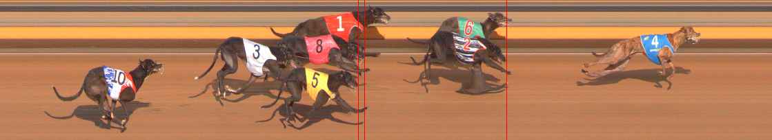 Photo finish for Ballarat Race 14