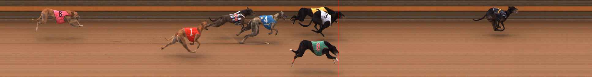 Photo finish for Ballarat Race 7