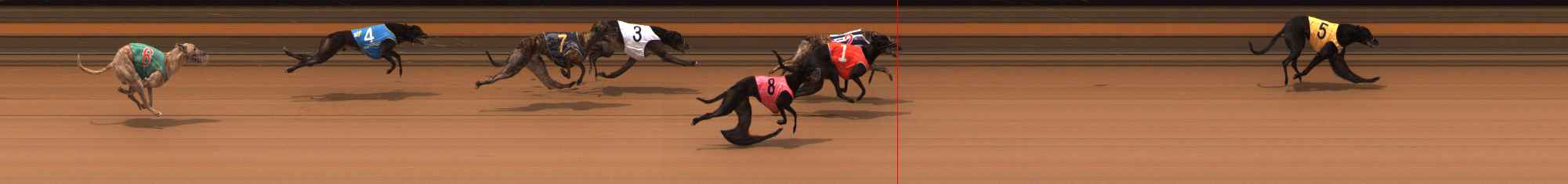 Photo finish for Ballarat Race 9