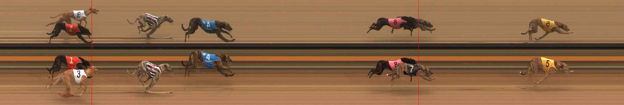 Photo finish for Ballarat Race 1