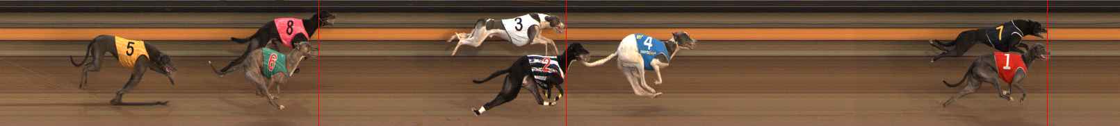 Photo finish for Ballarat Race 5