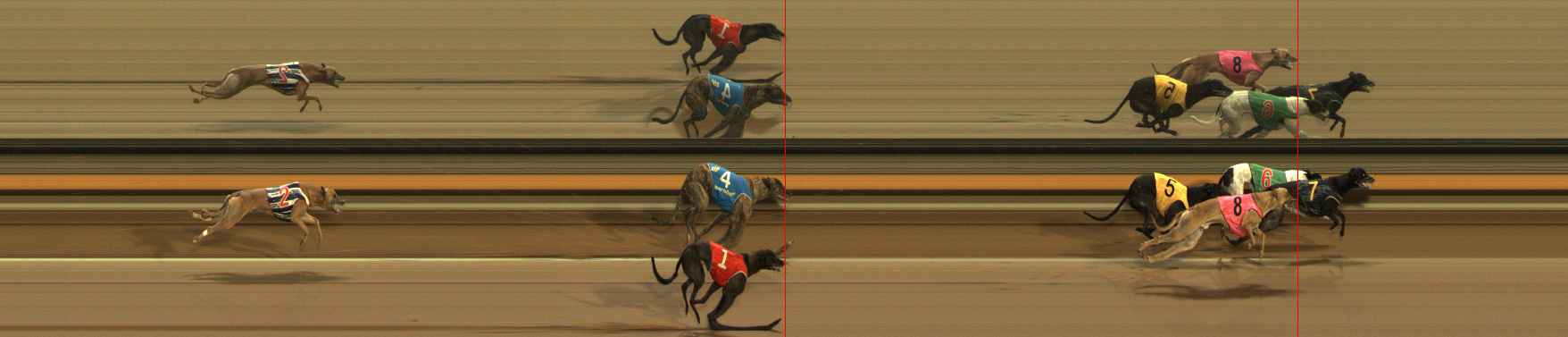 Photo finish for Ballarat Race 9