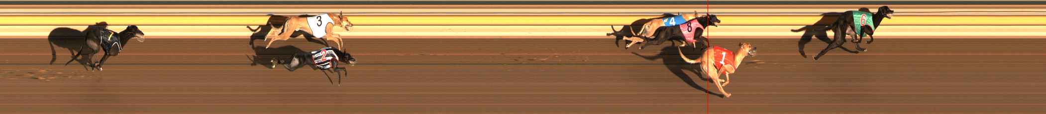Photo finish for Ballarat Race 4