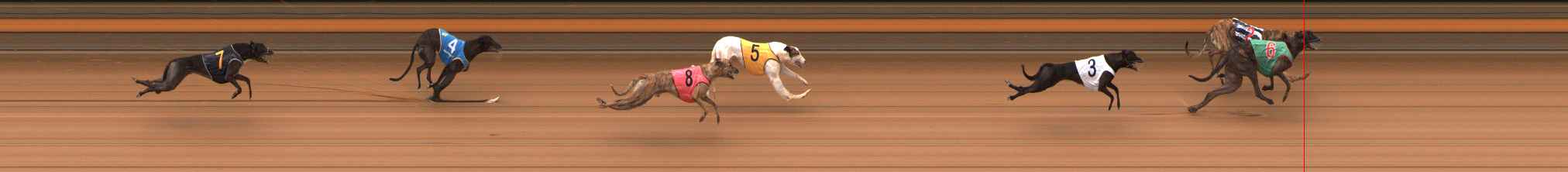 Photo finish for Ballarat Race 5
