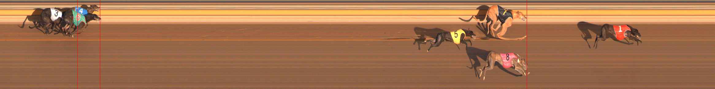 Photo finish for Ballarat Race 3