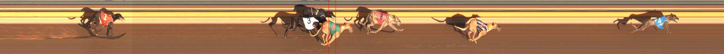 Photo finish for Ballarat Race 4