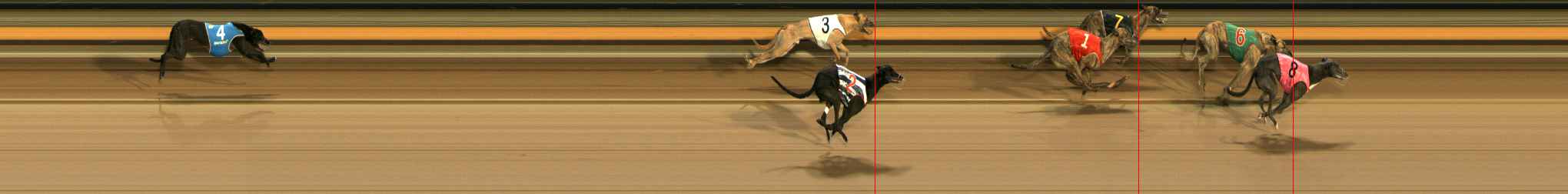 Photo finish for Ballarat Race 8