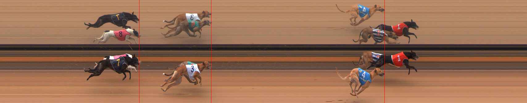 Photo finish for Ballarat Race 5