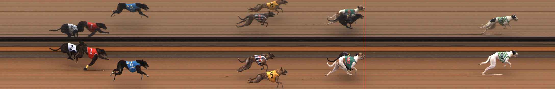 Photo finish for Ballarat Race 11