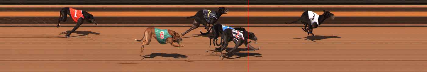 Photo finish for Ballarat Race 4