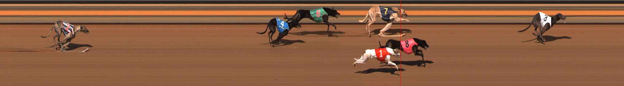Photo finish for Ballarat Race 6