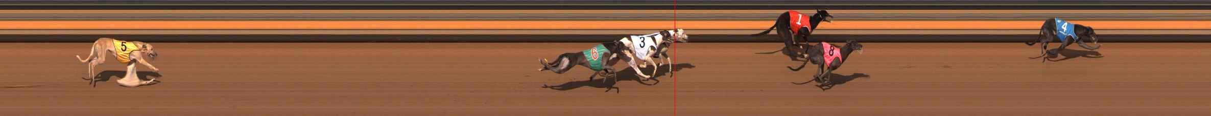 Photo finish for Ballarat Race 8