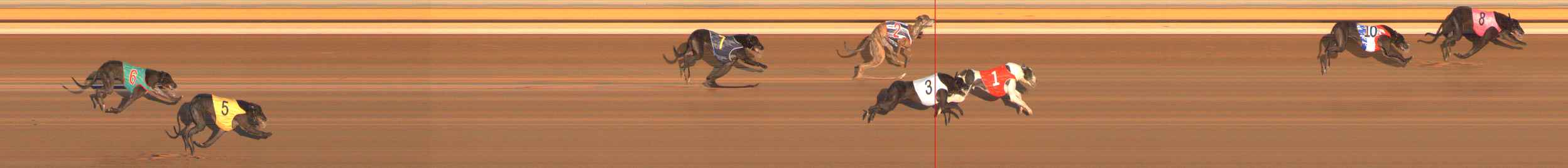 Photo finish for Ballarat Race 1