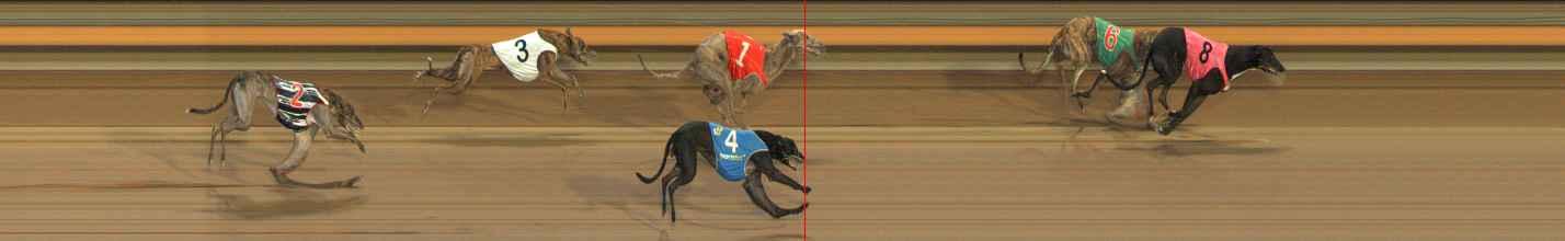 Photo finish for Ballarat Race 7