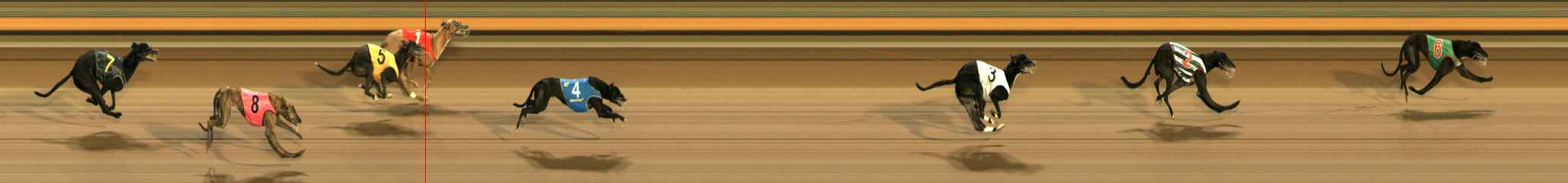 Photo finish for Ballarat Race 14