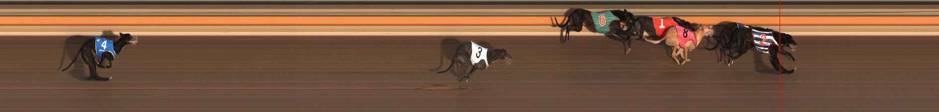 Photo finish for Ballarat Race 13