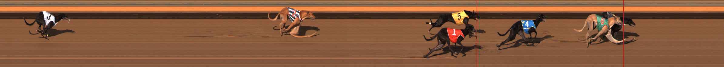 Photo finish for Ballarat Race 7