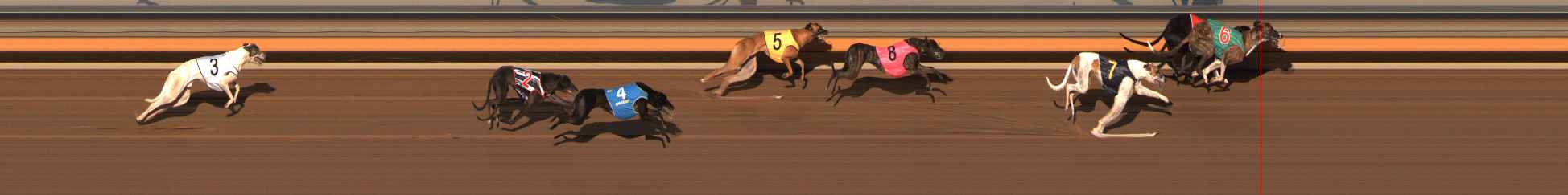 Photo finish for Ballarat Race 9