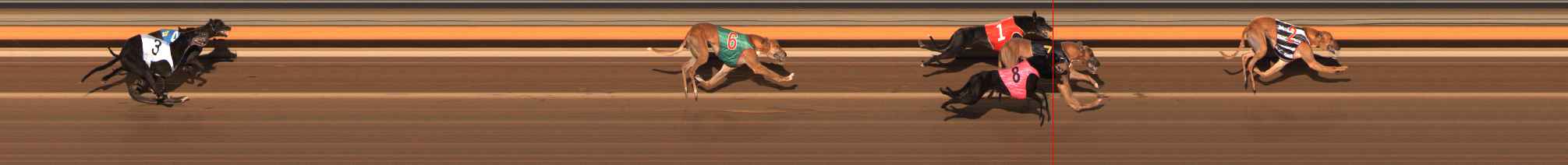 Photo finish for Ballarat Race 10