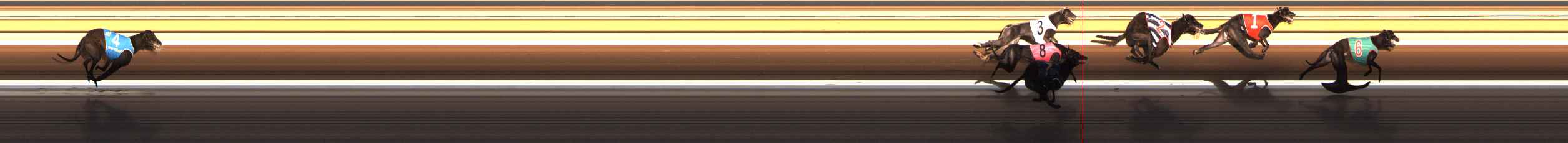 Photo finish for Ballarat Race 12